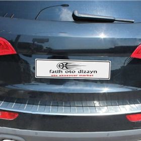 Audi Q5 Arka 2008 Krom Tampon Eşiği