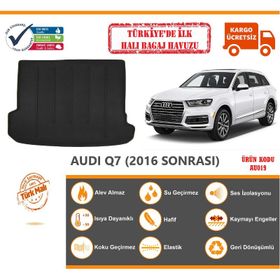 Audi Q7 Halı 2016 Sonrası Halı Bagaj Havuzu