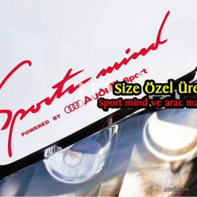 Audi Sports Mind Oto Sticker
