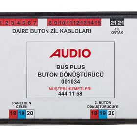 Audio 001034 Dijital Panel Buton Dönüştürme Modülü