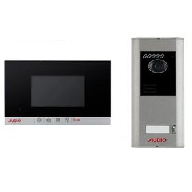 Audio 001460 Beyaz 4.3 inç Bus Plus Mekanik Butonlu Görüntülü Villa Set