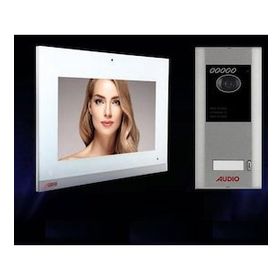 Audio 001462 10.1 inç Beyaz Bus Plus Dokunmatik Ekranlı Görüntülü Villa Set