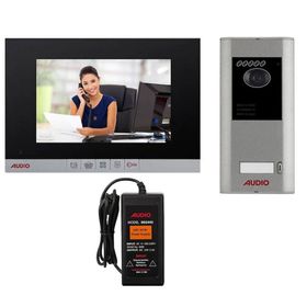 Audio 001464 Siyah 7 inç Bus Plus Dokunmatik Butonlu Görüntülü Villa Set
