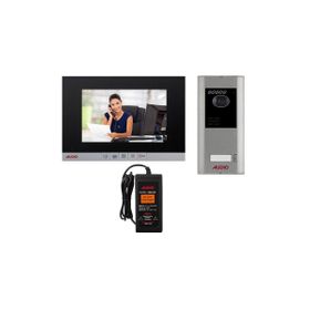Audio 001464A 7 inç Bus Plus Siyah Mekanik Butonlu Görüntülü Villa Set