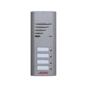 Audio 004813E E04 4'lü Konsept Serisi Tek Butonlu Zil Paneli