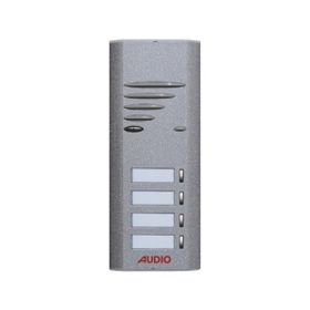 Audio 004813E E04 4'lü Konsept Serisi Tek Butonlu Zil Paneli