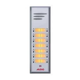 Audio 004849 14'lü Basic Serisi Çift Butonlu Zil Paneli