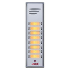 Audio 004849 16'lı Basic Serisi Çift Butonlu Zil Paneli