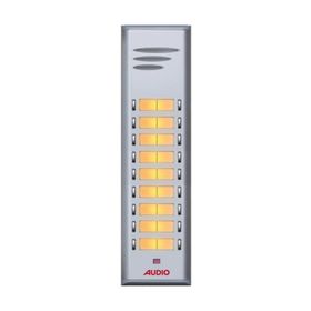 Audio 004849 18'li Basic Serisi Çift Butonlu Zil Paneli