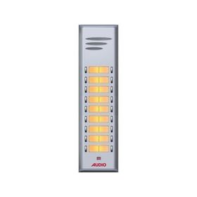 Audio 004849 18'li Basic Serisi Çift Butonlu Zil Paneli