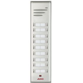 Audio 004849 18'li Basic Serisi Çift Butonlu Zil Paneli