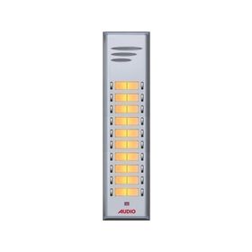Audio 004849 20'li Basic Serisi Çift Butonlu Zil Paneli