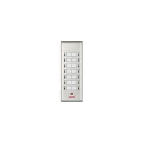 Audio 004851 14'lü K Basic Serisi Yan Sıra Çift Butonlu Zil Paneli