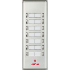 Audio 004851 14'lü K Basic Serisi Yan Sıra Çift Butonlu Zil Paneli