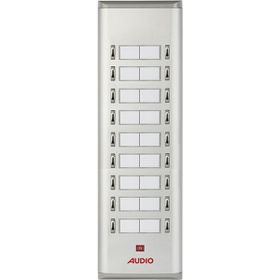 Audio 004851 18'li K Basic Serisi Yan Sıra Çift Butonlu Zil Paneli