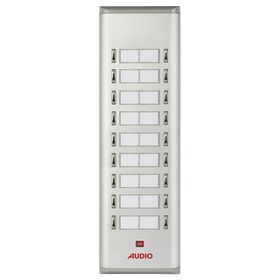 Audio 004851 18'li K Basic Serisi Yan Sıra Çift Butonlu Zil Paneli