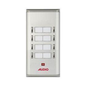 Audio 004851 8'li K Basic Serisi Yan Sıra Çift Butonlu Zil Paneli