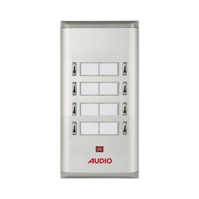 Audio 004851 8'li K Basic Serisi Yan Sıra Çift Butonlu Zil Paneli