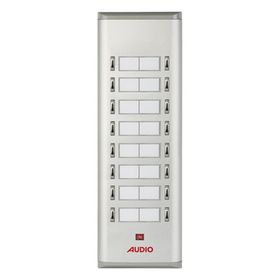 Audio 004853 16'lı U Basic Serisi Yan Sıra Çift Butonlu Zil Paneli