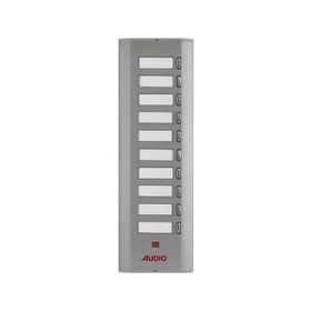 Audio 005233E 10'lu Konsept Serisi Yan Sıra Tek Butonlu Zil Paneli