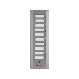 Audio 005233E 10'lu Konsept Serisi Yan Sıra Tek Butonlu Zil Paneli