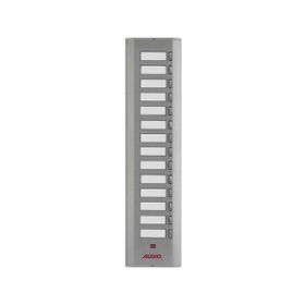 Audio 005233E 14'lü Konsept Serisi Yan Sıra Tek Butonlu Zil Paneli