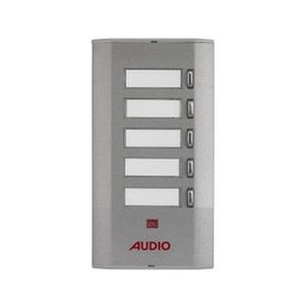 Audio 005233E 5'li Konsept Serisi Yan Sıra Tek Butonlu Zil Paneli