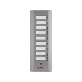 Audio 005233E 9'lu Konsept Serisi Yan Sıra Tek Butonlu Zil Paneli