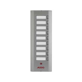 Audio 005233E 9'lu Konsept Serisi Yan Sıra Tek Butonlu Zil Paneli