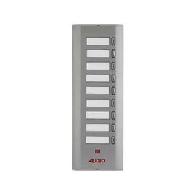 Audio 005233E 9'lu Konsept Serisi Yan Sıra Tek Butonlu Zil Paneli