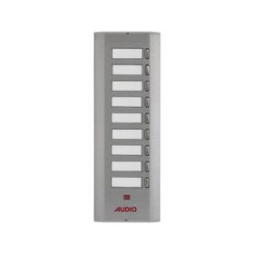 Audio 005233E 9'lu Konsept Serisi Yan Sıra Tek Butonlu Zil Paneli