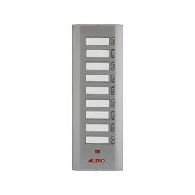 Audio 006225 9'lu U Konsept Serisi Yan Sıra Tek Butonlu Zil Paneli