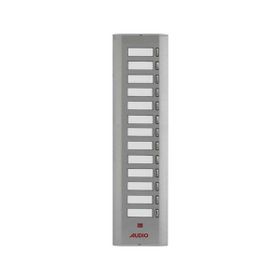 Audio 006225E 13'lü Konsept Serisi Yan Sıra Tek Butonlu Zil Paneli