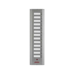 Audio 006225E 13'lü Konsept Serisi Yan Sıra Tek Butonlu Zil Paneli