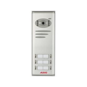 Audio 008318 6'lı Basic Kameralı Butonlu Zil Paneli