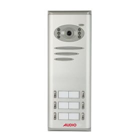 Audio 008318 6'lı Basic Kameralı Butonlu Zil Paneli