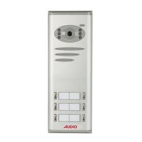 Audio 008318 6'lı Basic Kameralı Butonlu Zil Paneli