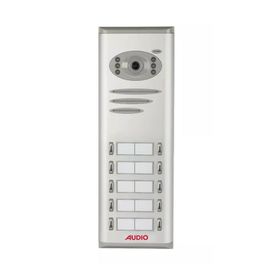 Audio 008328 10'lu Basic Kameralı Butonlu Zil Paneli