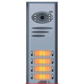 Audio 008328 E08 8'li Basic Kameralı Butonlu Zil Paneli