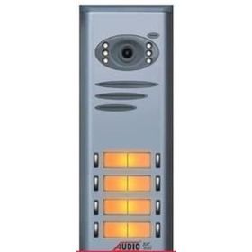 Audio 008328 E08 8'li Basic Kameralı Butonlu Zil Paneli