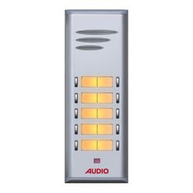 Audio ET 004845 10'lu Çift Butonlu Zil Paneli