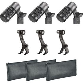 Audio Technica ATM230PK 3'lü Paket Hipercardioit Enstrüman Mikrofonu