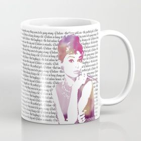 Audrey Hepburn Kupa Bardak