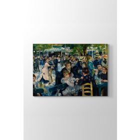 Auguste Renoir - Dance At Le Moulin Tablosu