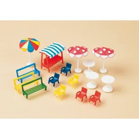 Auhagen 42569 Maket Masa Sandalye Seti