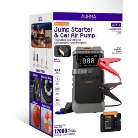 Auhma A7711 4in1 Hava Kompresörlü Akü Takviye Cihazı