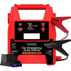 Auhma A8811 20000mAh 2000A Peak 12V Jump Starter Powerbank Araç Akü Takviye Cihazı