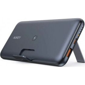 Aukey Pb-Wl02 Usba&Type-C Çıkışlı Wireless Kablosuz Süper Şarj 10.000 mAh Siyah Powerbank