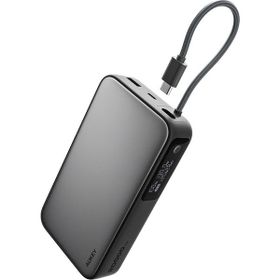 Aukey PB-Y48-GY Spark Sling 100W 20000 Mah PD Dahili Type-C Kablolu Gri Powerbank