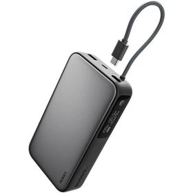 Aukey PB-Y48-GY Spark Sling 100W 20000 Mah PD Dahili Type-C Kablolu Gri Powerbank